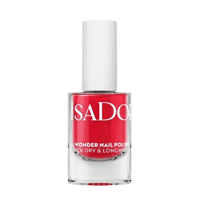 IsaDora The Wonder Nail Polish Quick dry & Longwear Nagellack Unisex Röd 5 ML