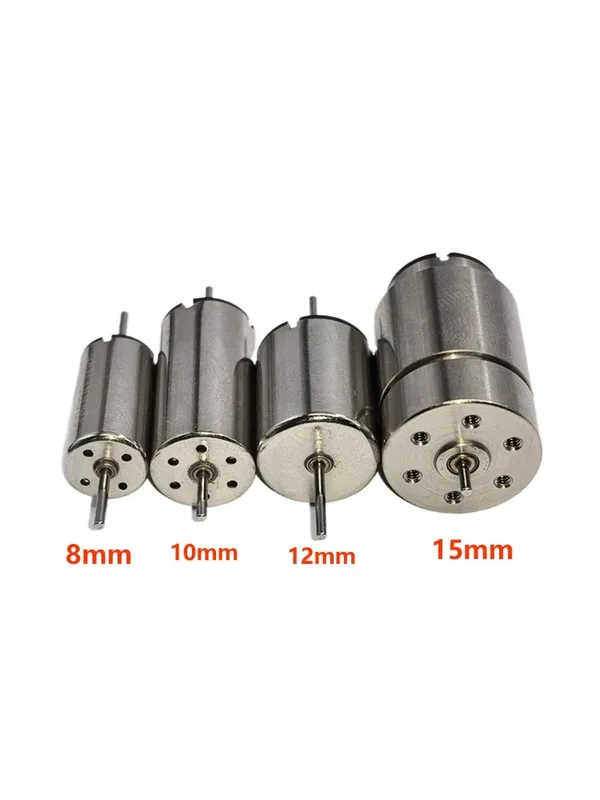 AliExpress - 1pc 8mm/10mm/12mm/15mm 816 1020 1215 1524 DC 12V Mini Coreless Dual Welle High Speed Motor Für Modell Schiene Zug Motor