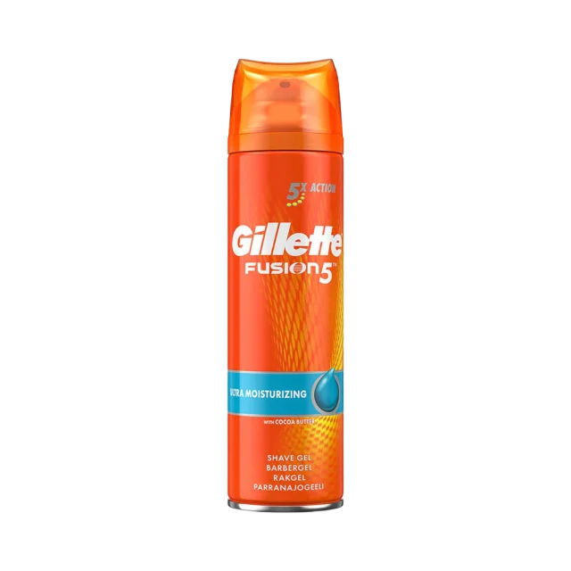 Gillette Fusion5 Ultra Moisturizing Rakgel 200 ml Rakning Herr 200ML