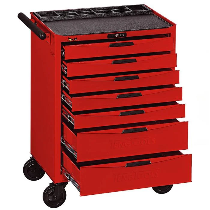 Teng Tools TCW807N Værktøjsvogn 7 kasser, Garageindretning & opbevaring