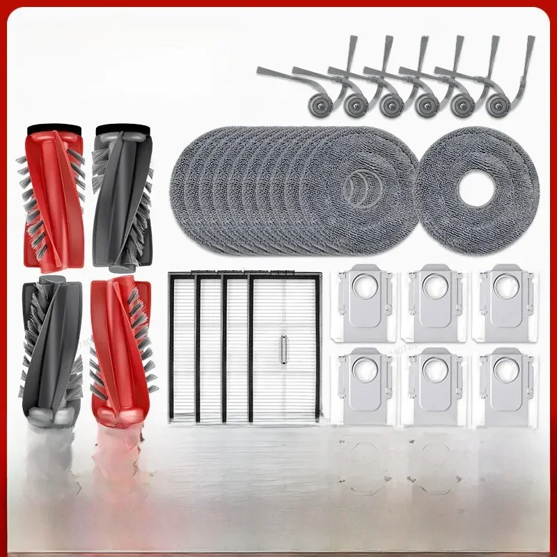 AliExpress - Roborock Saros 10R / G20S Ultra Robot aspirateur accessoires brosse latérale principale vadrouille tissu filtre Hepa sac à poussière 