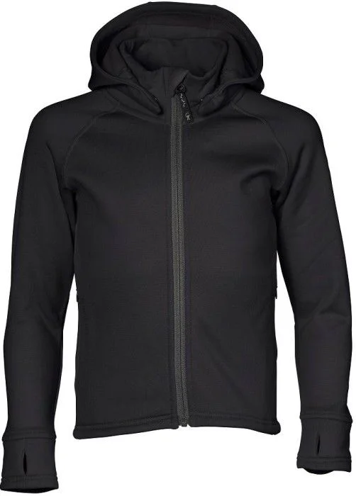 Isbjörn Panda Hoodie Kids Black