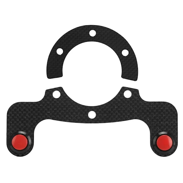 MOMO OMP Nardi Sparco 6-bolts ratt karbonfiber ekstern hornknappsett