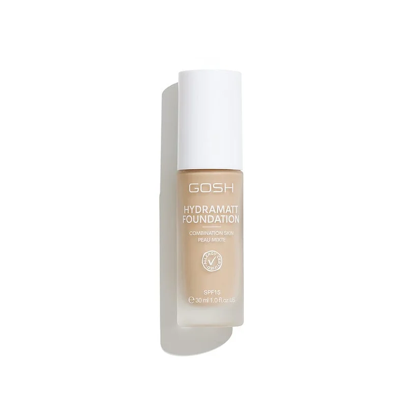 Gosh Copenhagen Hydramatt Foundation 004N Light, Makeup, Ansigt, Foundation