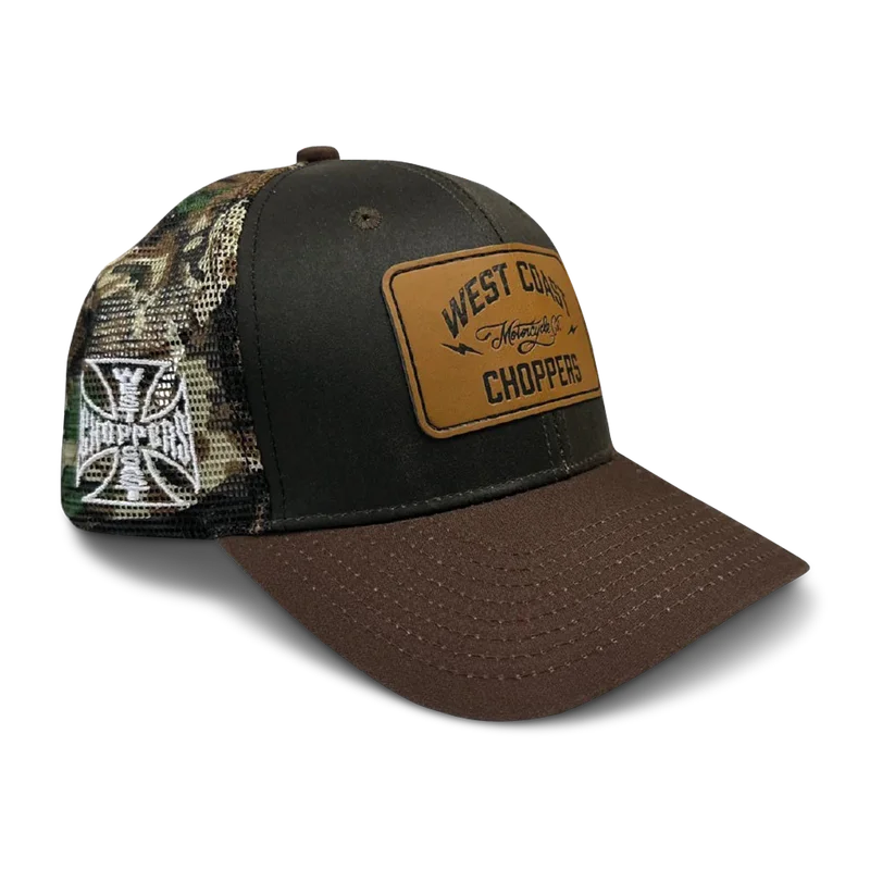 Czapka z Daszkiem West Coast Choppers Hunter Trucker Brązowy Moro Onesize