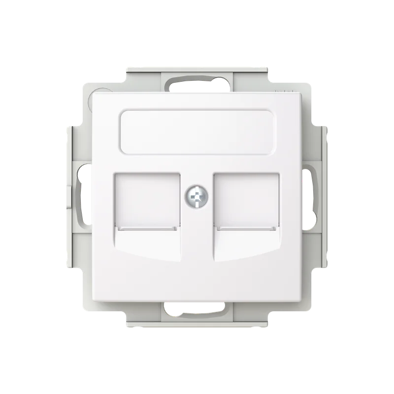 ABB Saga FOT5020-916 Datauttag för två Actassi RJ45-kontakter, Dator & surf