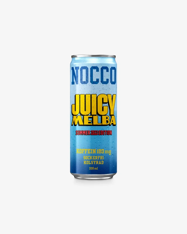 NOCCO BCAA - 330 ml - Juicy Melba - Funktionsdryck, Energidryck, Grenade aminosyror