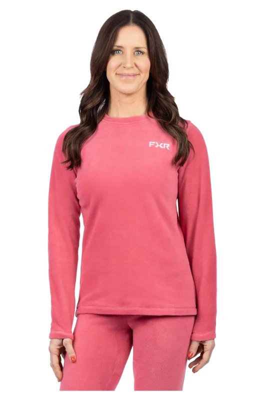 Camisa de Capa Intermedia de Manga Larga FXR Pyro Thermal 24 Mujer Polvo Astro S