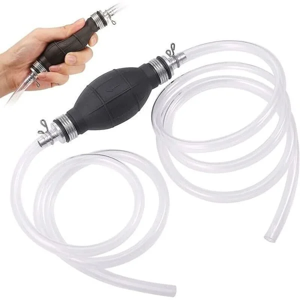 Manuell Sifon Bensin Pumpe. Manuell Diesel Overføringspumpe for Dieselvann Perfekt for SUV. MPV. Gressklipper. Akvarier