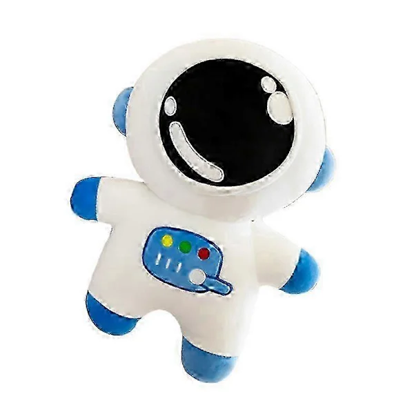 Spaceman plysjdukke elastisk tegneserie romastronaut utstoppet tøydukke myk pute gave til barn jenter 25/40cm ny 25-2640cmBlå