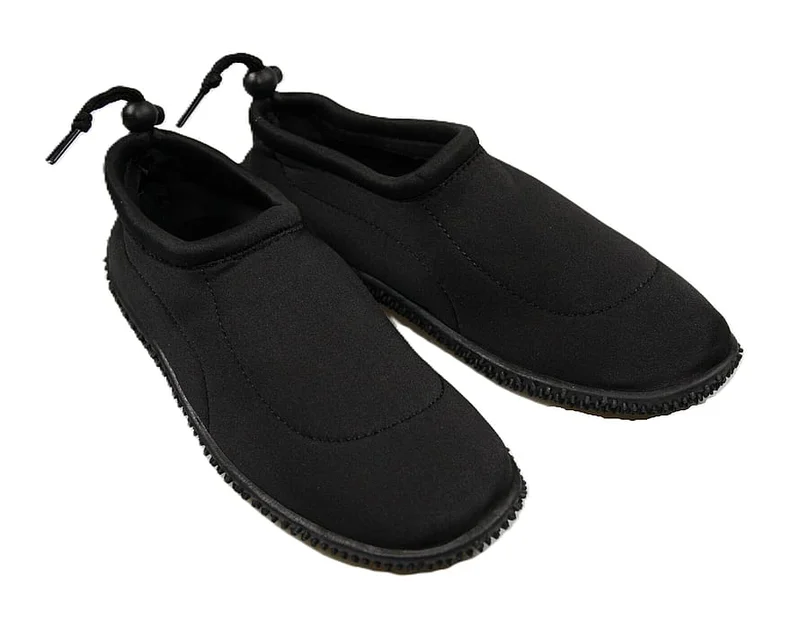 Laze Badesko Sort Bund 42/43, Tøj & Bolig, Sandaler, Badesandaler