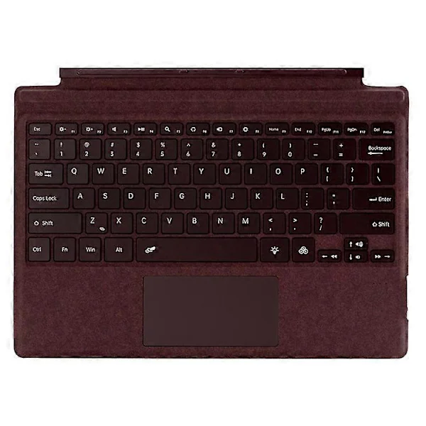 【BQ】1089D Compatible Colorful Backlit Bluetooth Keyboard with Touchpad for Microsoft Surface Pro 7+ / 7 / 6 / 5 / 4 / 3