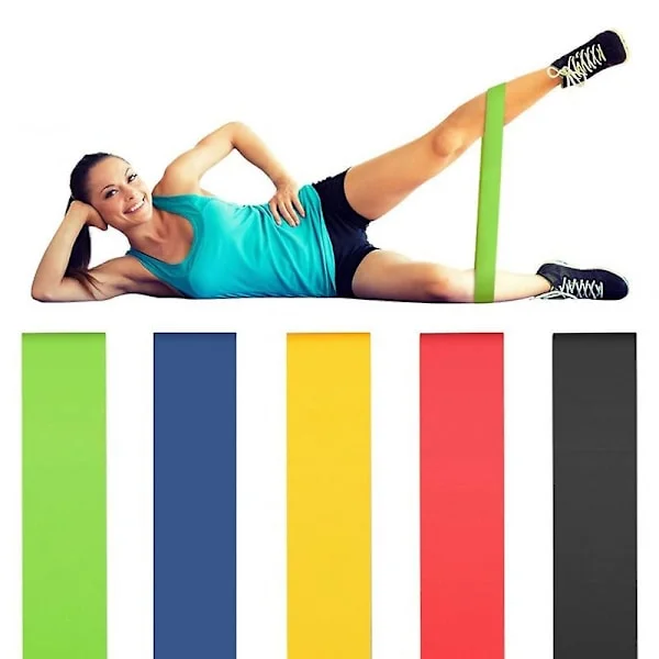 [LCS] Elastiska band för fitness, gummiband för träning, gym, styrka, motståndsband