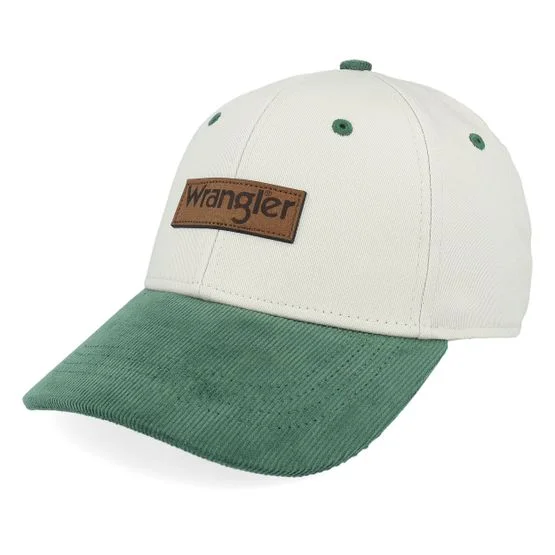 Wrangler - Beige adjustable Caps - Herdsman Corduroy Cap Green Adjustable @ Hatstore