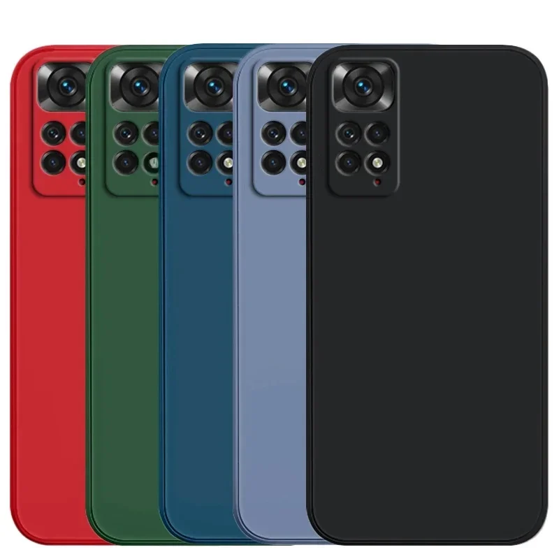 AliExpress - Coque en silicone liquide antichoc pour Xiaomi, coque de téléphone, Redmi Note 11s, 10, 11, 12, 13 Pro Plus, 5G