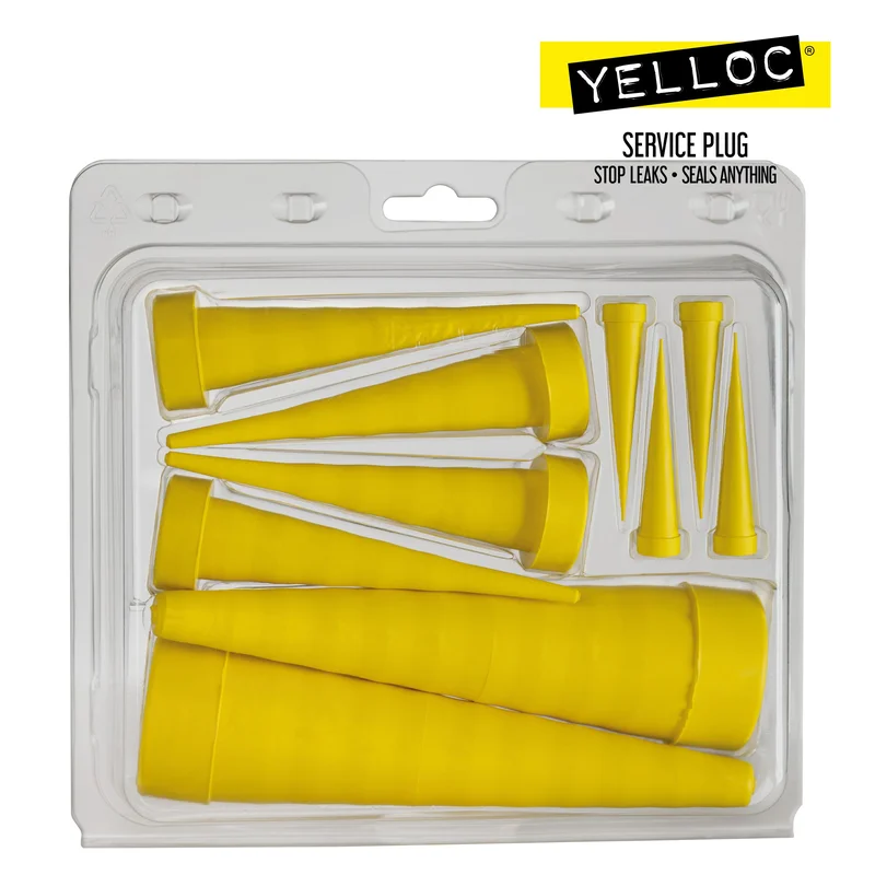 Yelloc Mixbox Servicel Mic STD XL Huoltotulppasarja 10 osaa, 1-42 mm, Autotalli & ajoneuvot