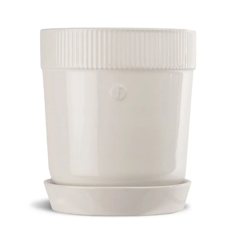 Sagaform Elise örtkruka 11 cm, vit | Inredning > Vaser & Krukor > Kruka | Bagaren och Kocken