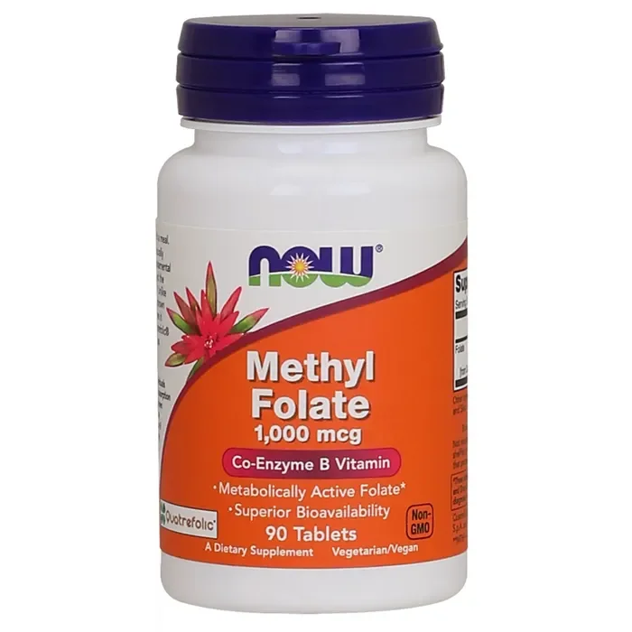 Metylfolat 1000 mcg – 90 tabletter – Aktivt folat