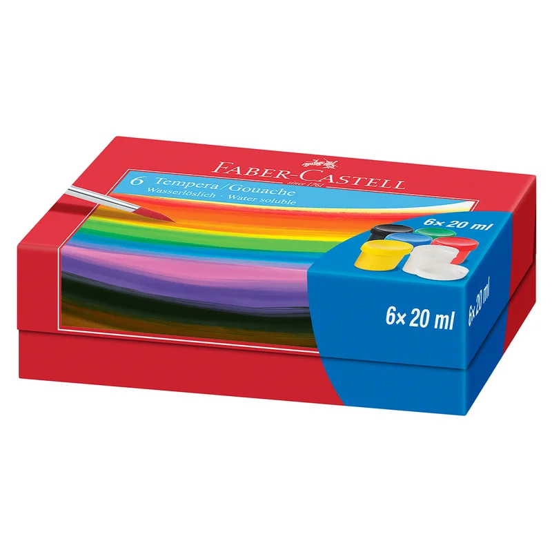 Faber-Castell Gouache 6-set