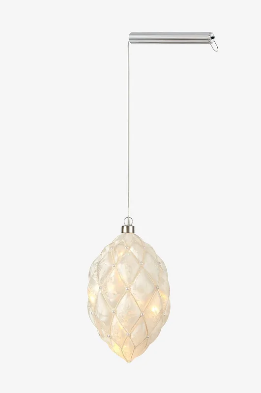 Markslöjd - PEARL lasikoriste, 12 cm - Valkoinen - Riippuvalaisimet - - Homeroom