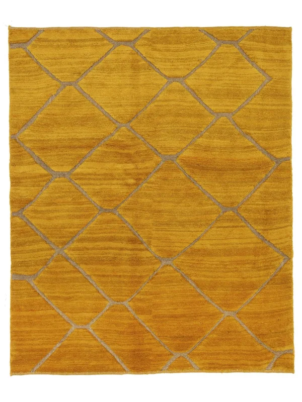 Oriental Moroccan Berber Rug 153X186 Brown (Wool, )
