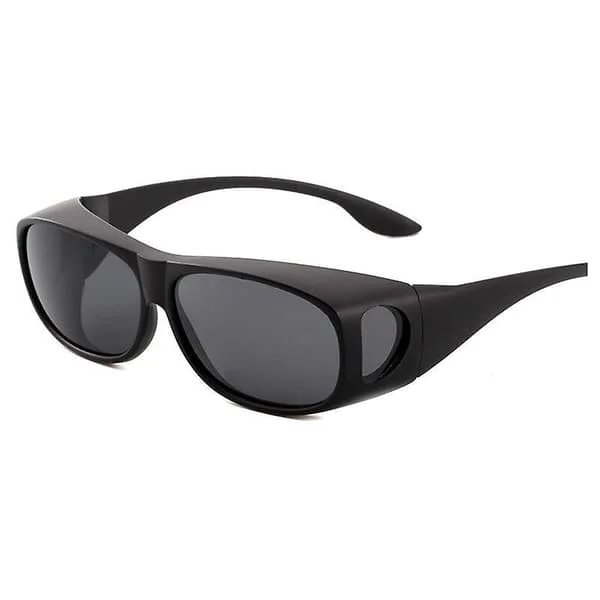 Winter Campaign, Polarized Sunglasses - UV400 Anti-Glare Sunglasses Case for Glasses - Over-Glasses for Men and Women - Cycling, Hiking, Fishing