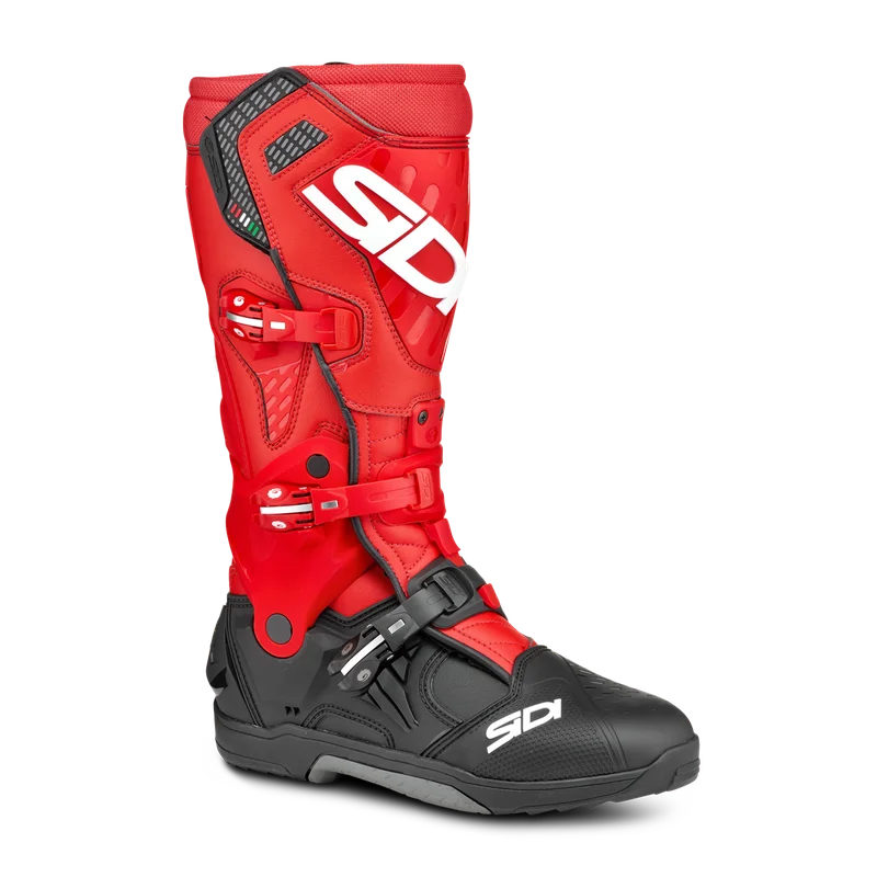 Stivali Cross Sidi Crossair Nero/Rosso 38
