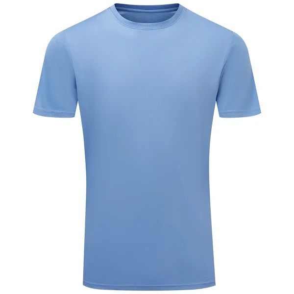 TriDri Herr Ion-Charge Texturerad Återvunnen T-shirt 5XL Blåklint