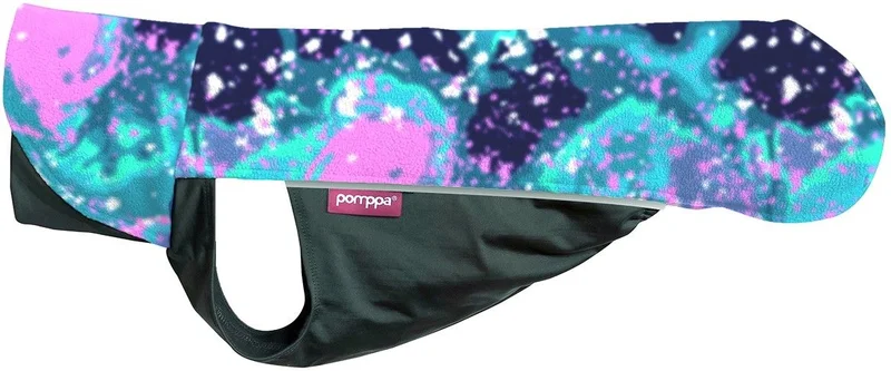 Pomppa Jumppa koiran fleecetakki, 25 - 28 cm, Aurora