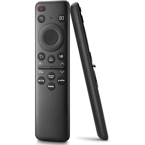 Uppladdningsbar fjärrkontroll för Samsung-TV-fjärrkontroll-ersättning, kompatibel med Samsung Frame Crystal UHD Neo QLED OLED 4K 8K Smart-TV