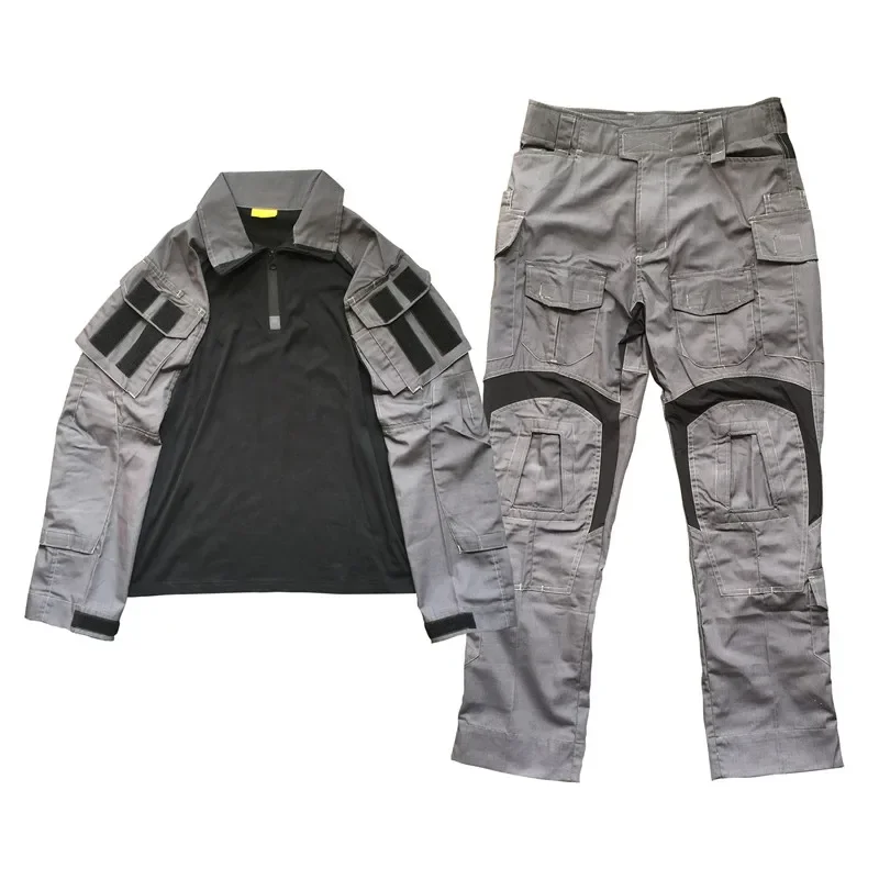 AliExpress - GEN3 zwart grijs G3 kikkerpak grijs tactisch pak top, tactische broek CTSFO stad grijs woon-werkverkeer outdoor kikker leren pak