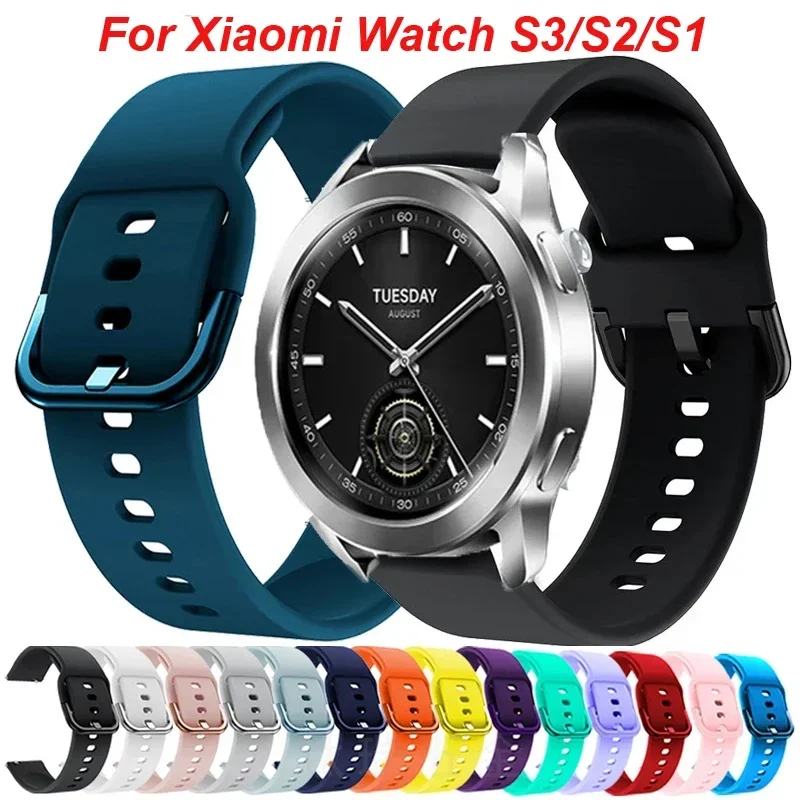 AliExpress - Silikonarmband für Xiaomi Watch 2 Pro Schnellverschluss-Sportarmband für Xiaomi Watch S4 S3 S2 S1 Pro Active Mi Watch Color 2 Armband