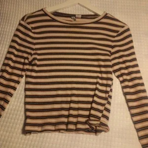Randig långärmad tröja från H&M