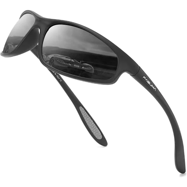 Polarized Sports Sunglasses for Men Cycling Driving Fishing 100% UV Protection