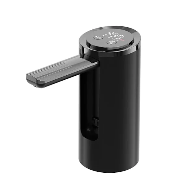 Electric Water Dispenser, Type-C Water Pump, Bucket Water Pump, Automatic Drink Pump - 4 Modes, Portable, For Camping & Home Black