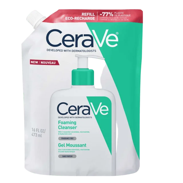 CeraVe Foaming Cleanser Refill Serum & specialbehandling Unisex 473 ML
