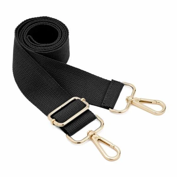 Adjustable Replacement Bag Strap with Swivel Metal Hooks Canvas Handbag Shoulder Strap Bag Strap Messenger Bag Replacement Strap for Crossbody Handbag