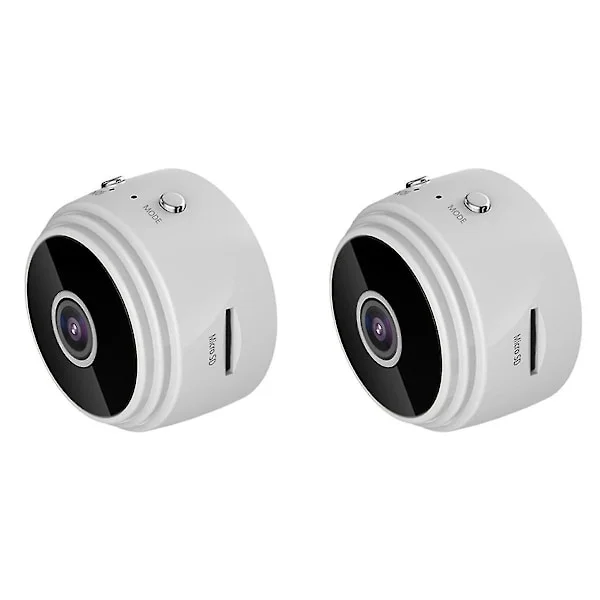 2x Trådlös Utomhuskamera, Fågelholk med 720p Kamera Nattversion Wifi-kamera