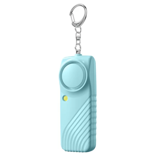 Personal Safety Alarm with Battery - 130dB Loud Emergency Alarm Keychain with LED Light Blue
