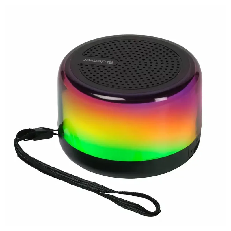 Denver BTP-103 Bluetooth-kaiutin RGB:llä / Langaton Bluetooth-kaiutin valotehosteilla varustettuna