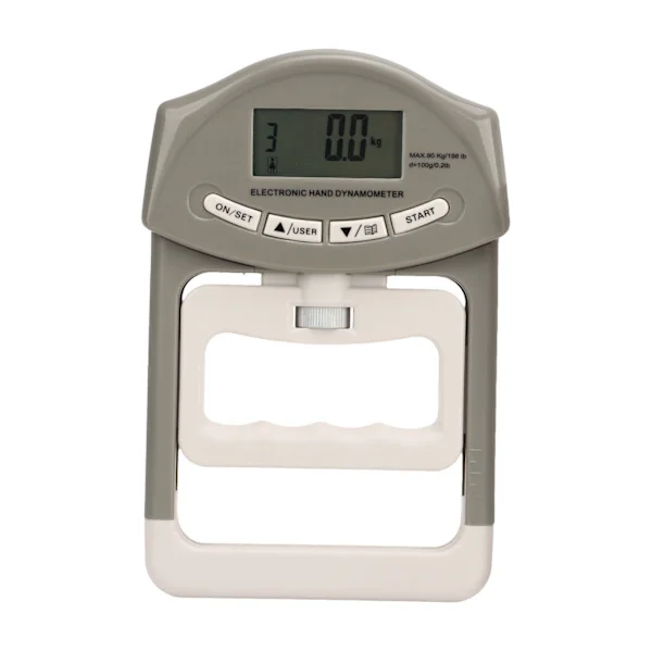 Digital Hand Dynamometer Measurement of Grip Strength Hand Grip Strength Meter Gray