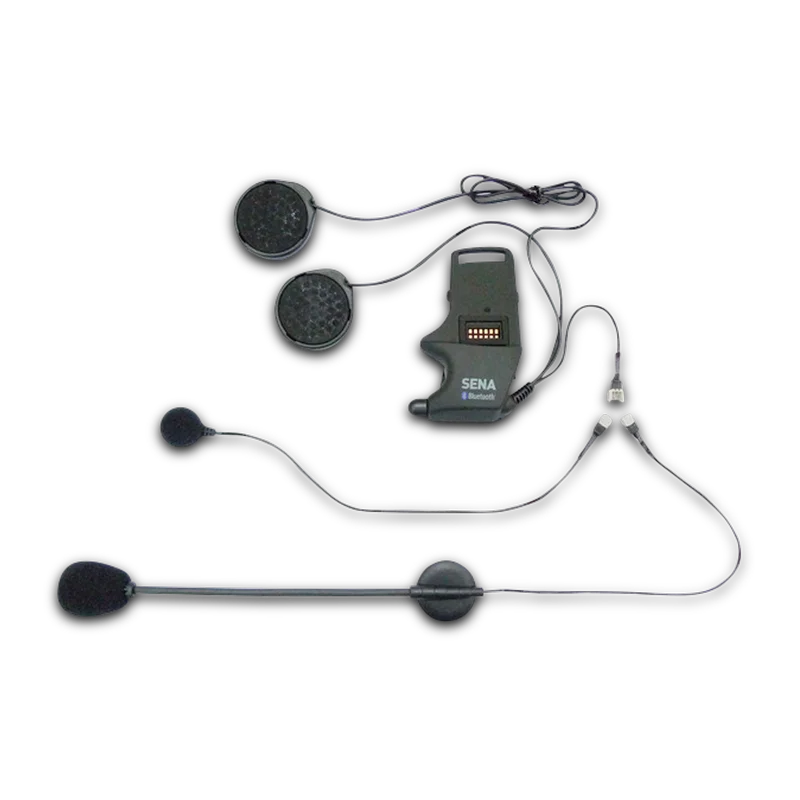Kit Cu Clemă Pentru Cască Sena - Microfon Boom Atașabil & Microfon Cu Fir
