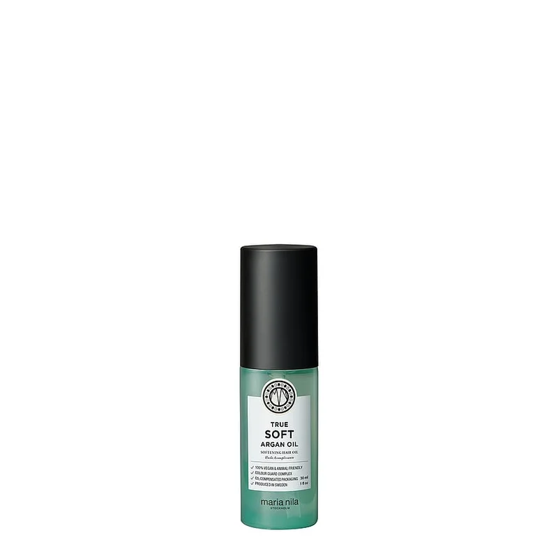 Maria Nila True Soft Argan Oil 30 ml, Hår, Shampoo & Hårpleje, Hårolie & Serum