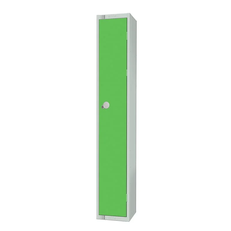 Elite locker, 1 door, 1800x300x450 mm, green