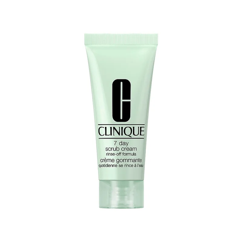 Clinique 7 Day Scrub Cream Rinse-Off Formula 15 ml, Hudpleje, Renseprodukter, Scrub