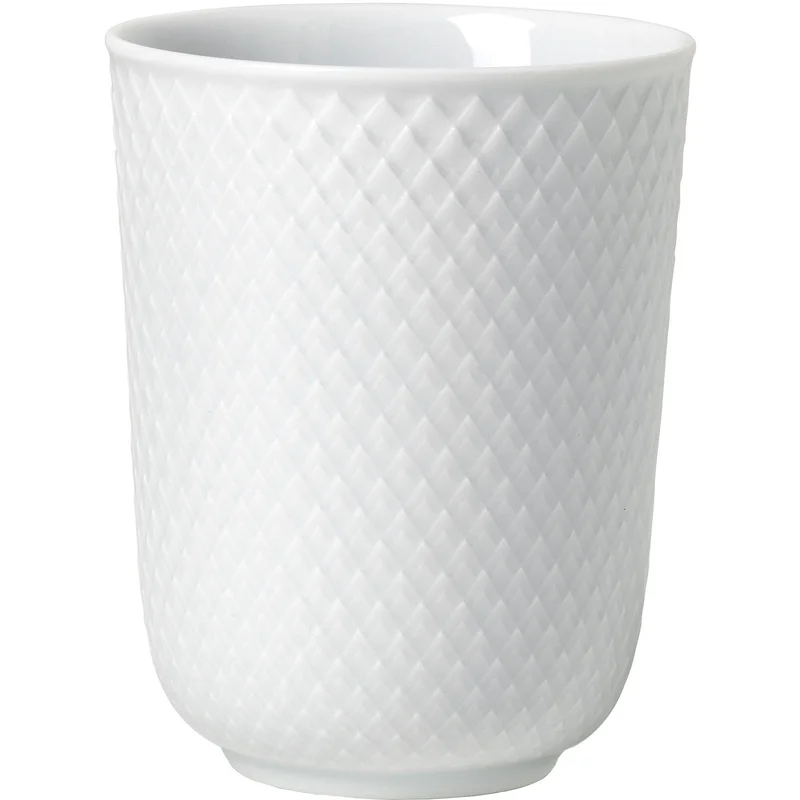 Lyngby porcelæn Rhombe Krus 33 cl Hvit
