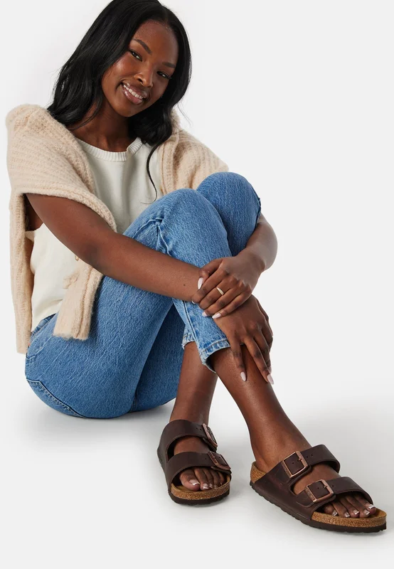 Birkenstock-Arizona Oiled Leather-Brown-41