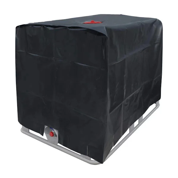 Beskyttelsescover til vandtank 1000 liter IBC-container, vandtæt, støvtæt, solbeskyttelse, Oxford-klud 210D, udendørsværktøj