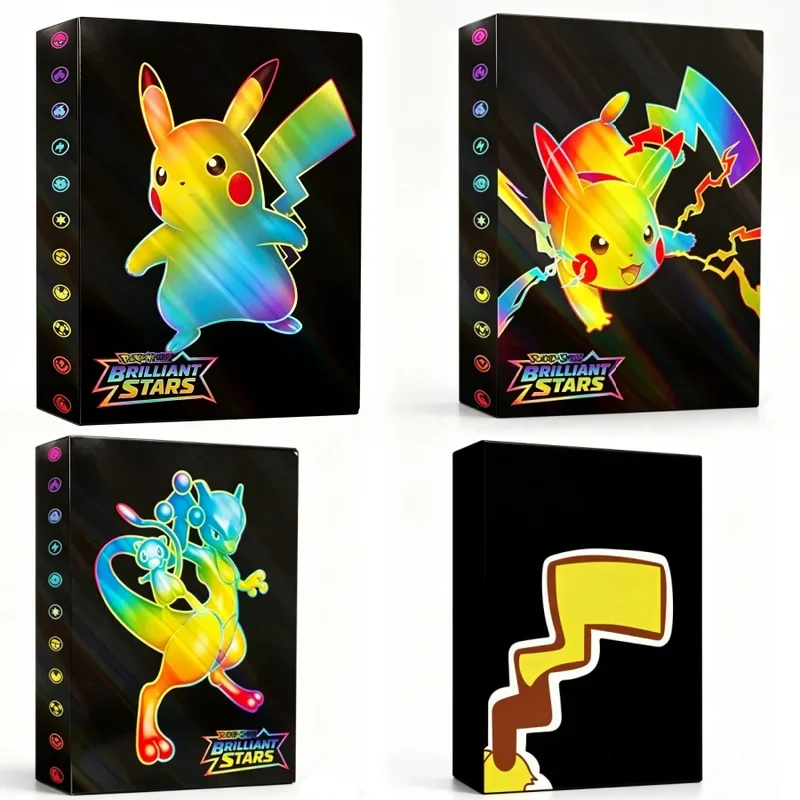 AliExpress - Album de cartes Pokemon 240, porte-cartes de jeu, classeur VMAX, collection de cartes de jeu, jouets, cadeau (cartes non incluses)