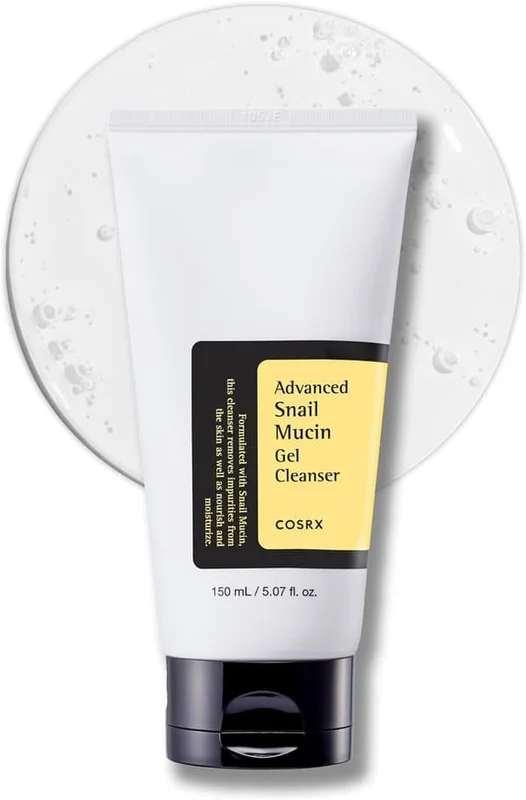 COSRX Snail Mucus Premium Rensegel, 150 ml | Fugtgivende Daglig Dybderensende Gel